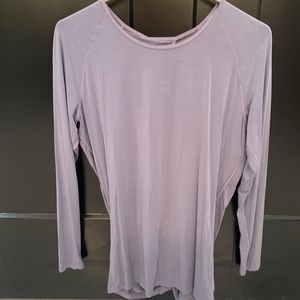Women’s Lululemon Keyhole Back Long Sleeve Top